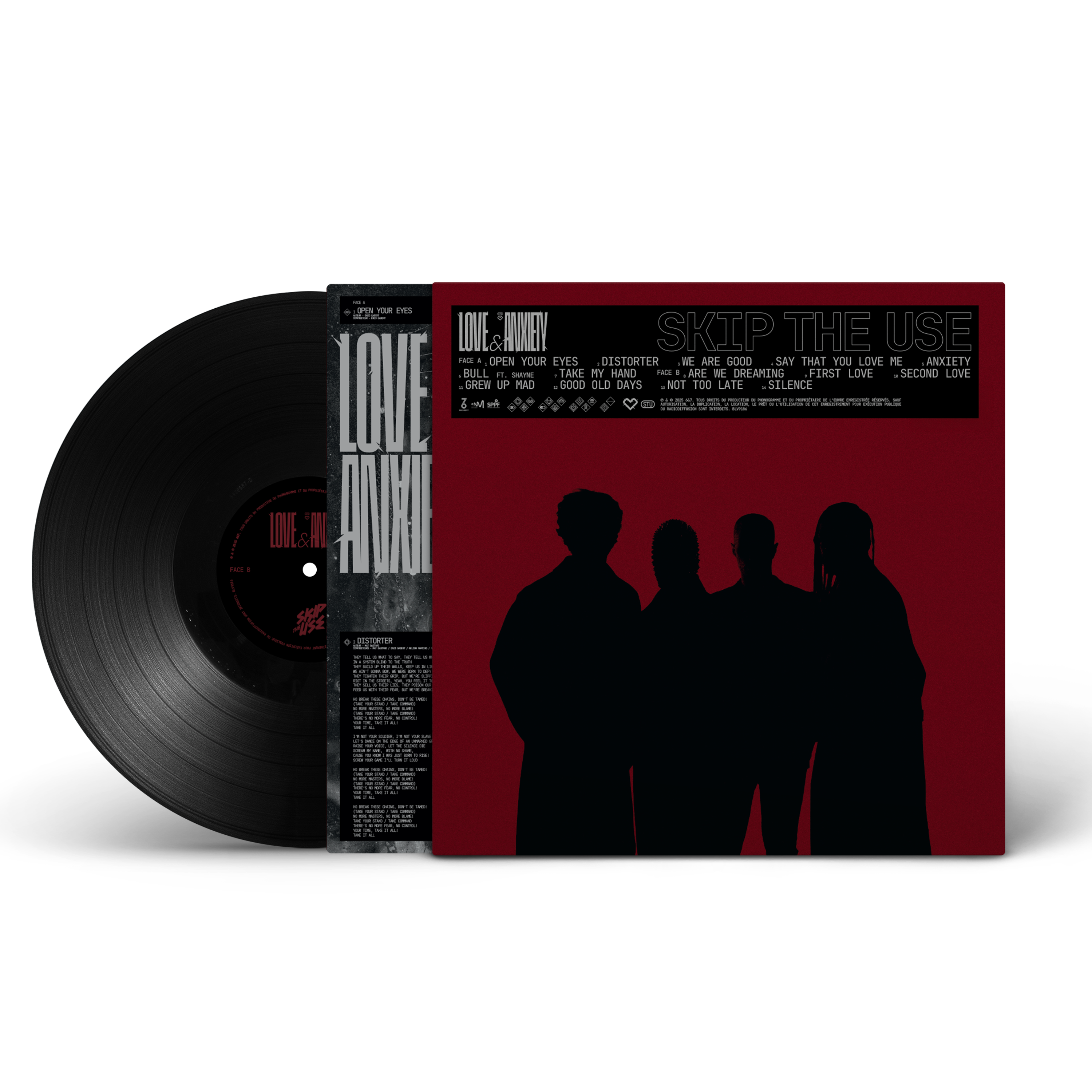 VINYLE LOVE & ANXIETY (Billy)