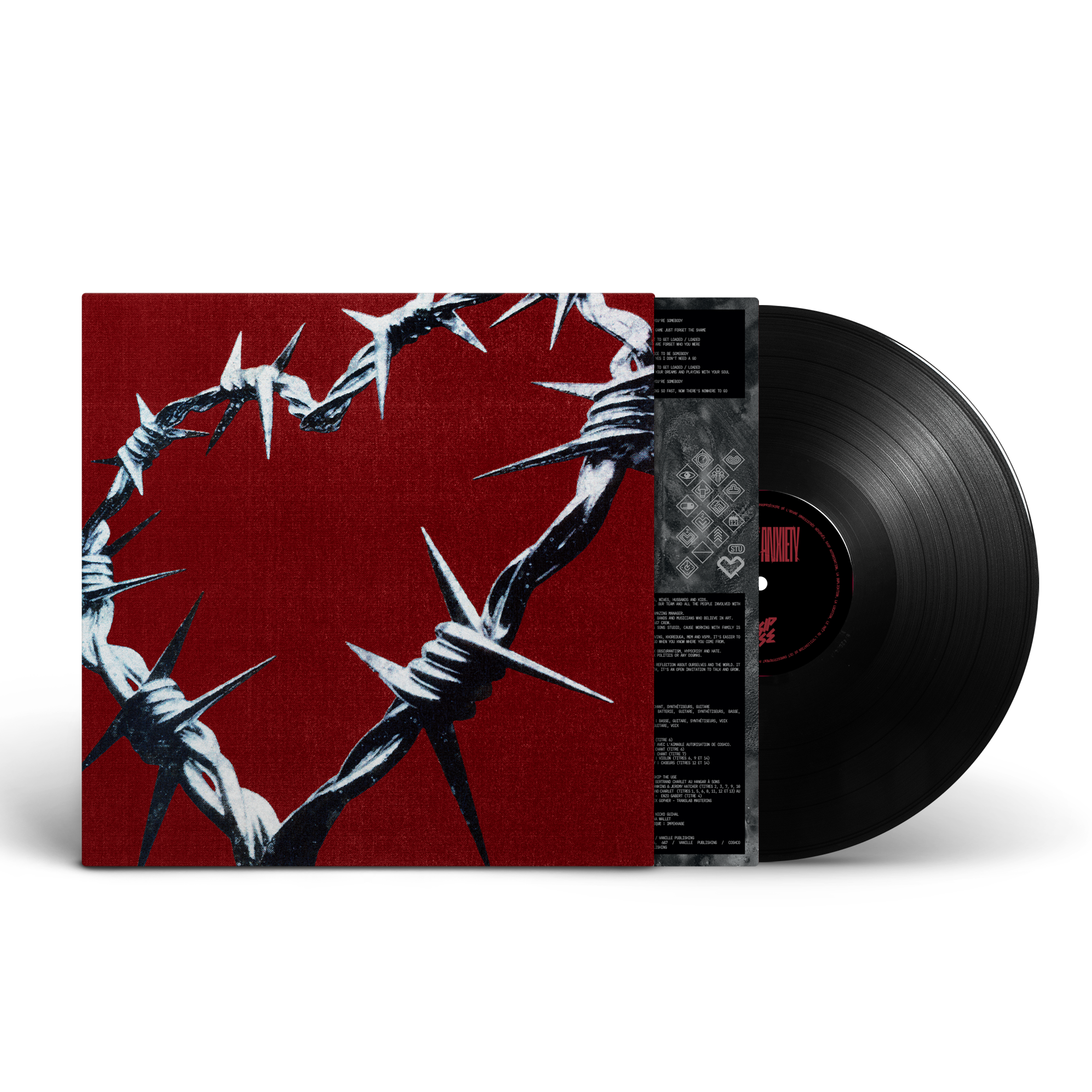 VINYLE LOVE & ANXIETY (33t)