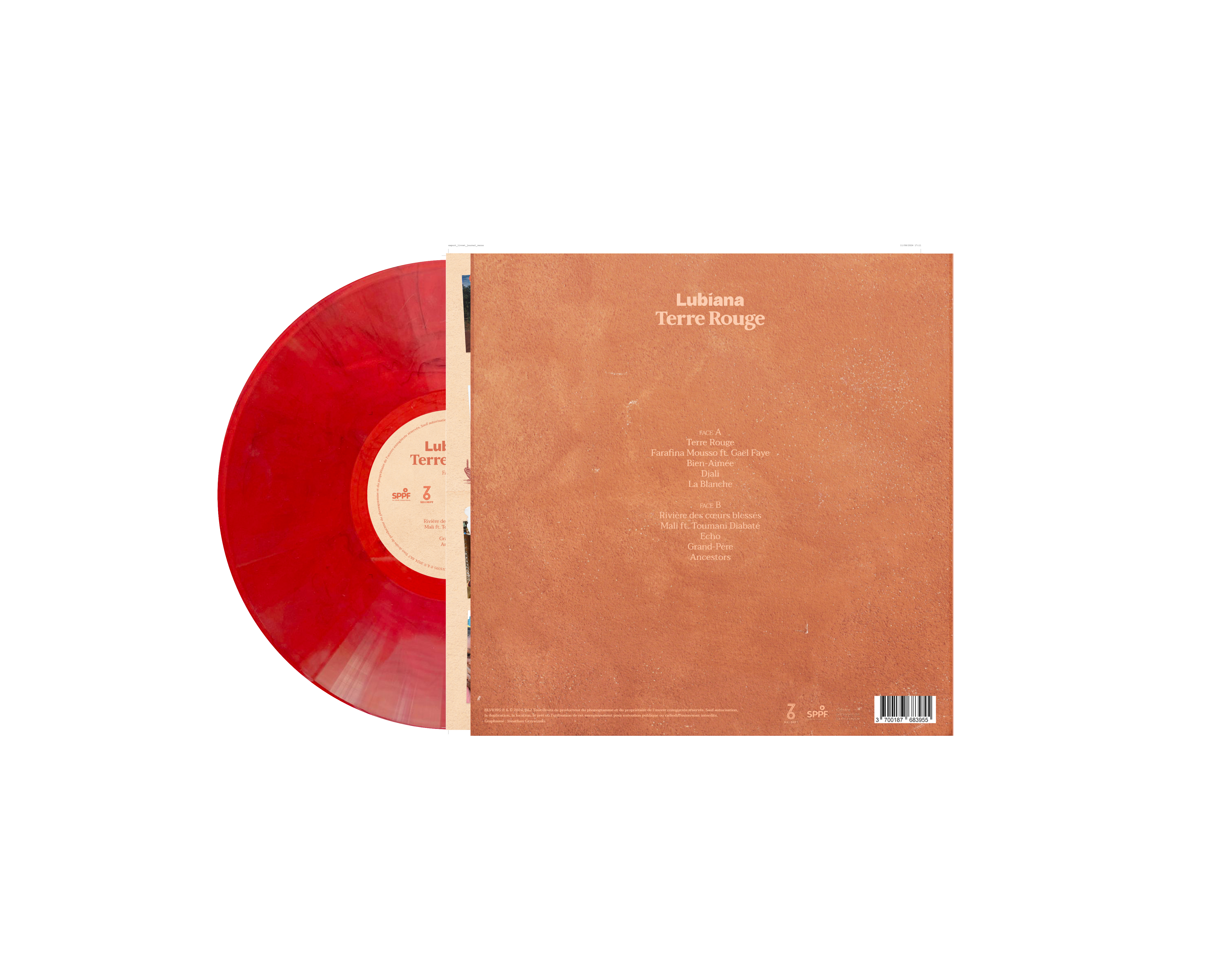 Terre Rouge - Vinyle