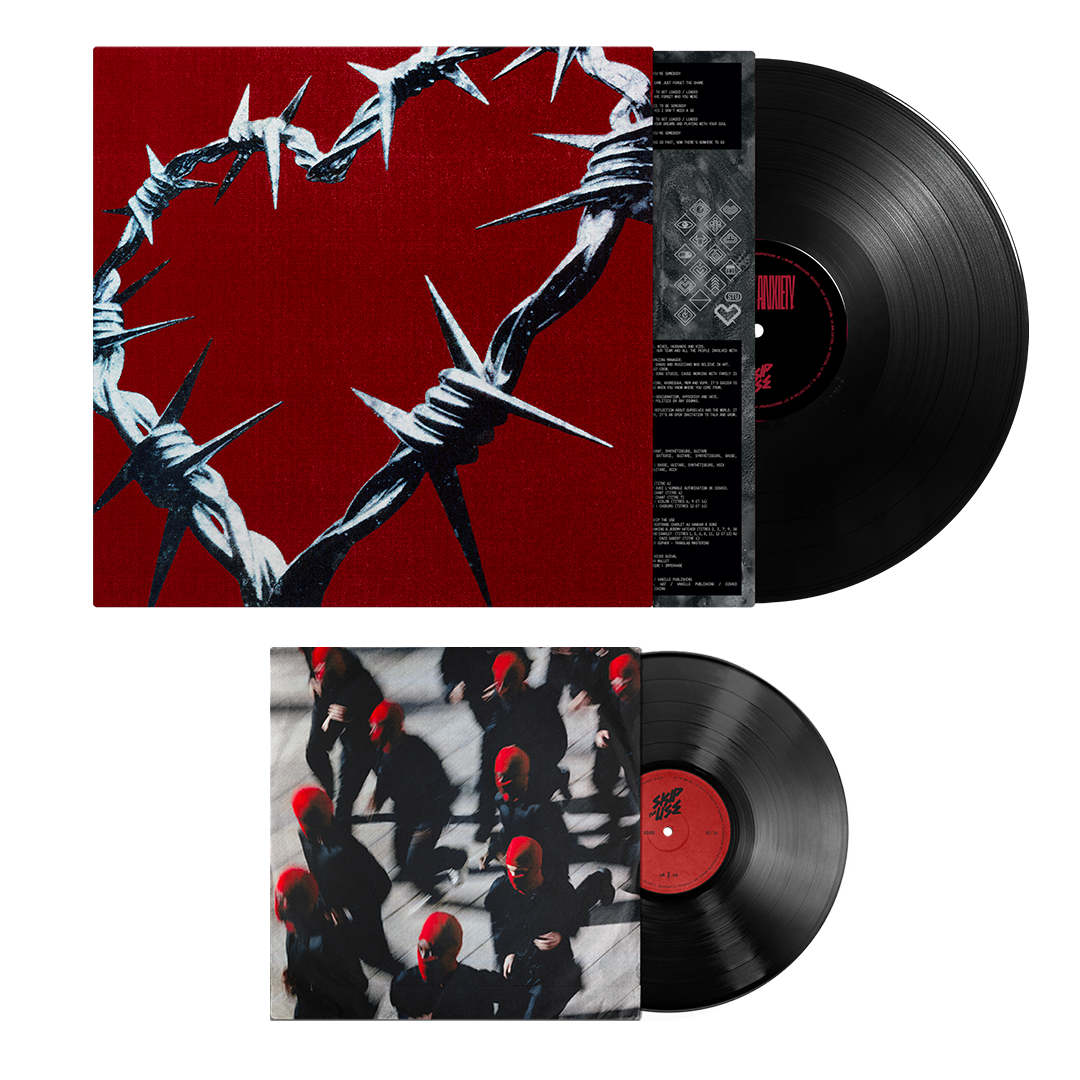 VINYLE LOVE & ANXIETY (33t) + VINYLE WE ARE GOOD (45t)